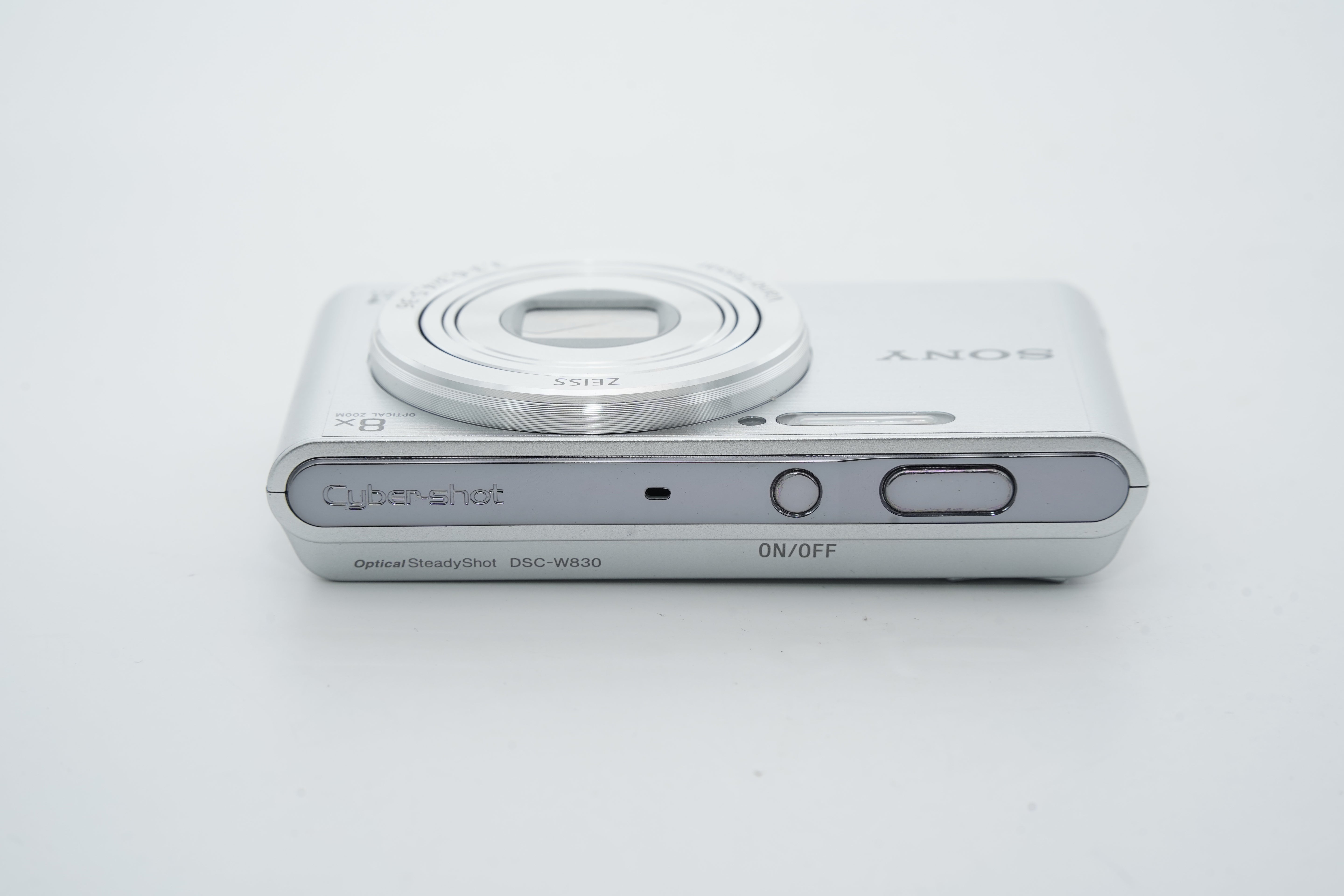 SONY Cyber-shot DSC-W830 シルバー 箱 充電器 バッテリー付属