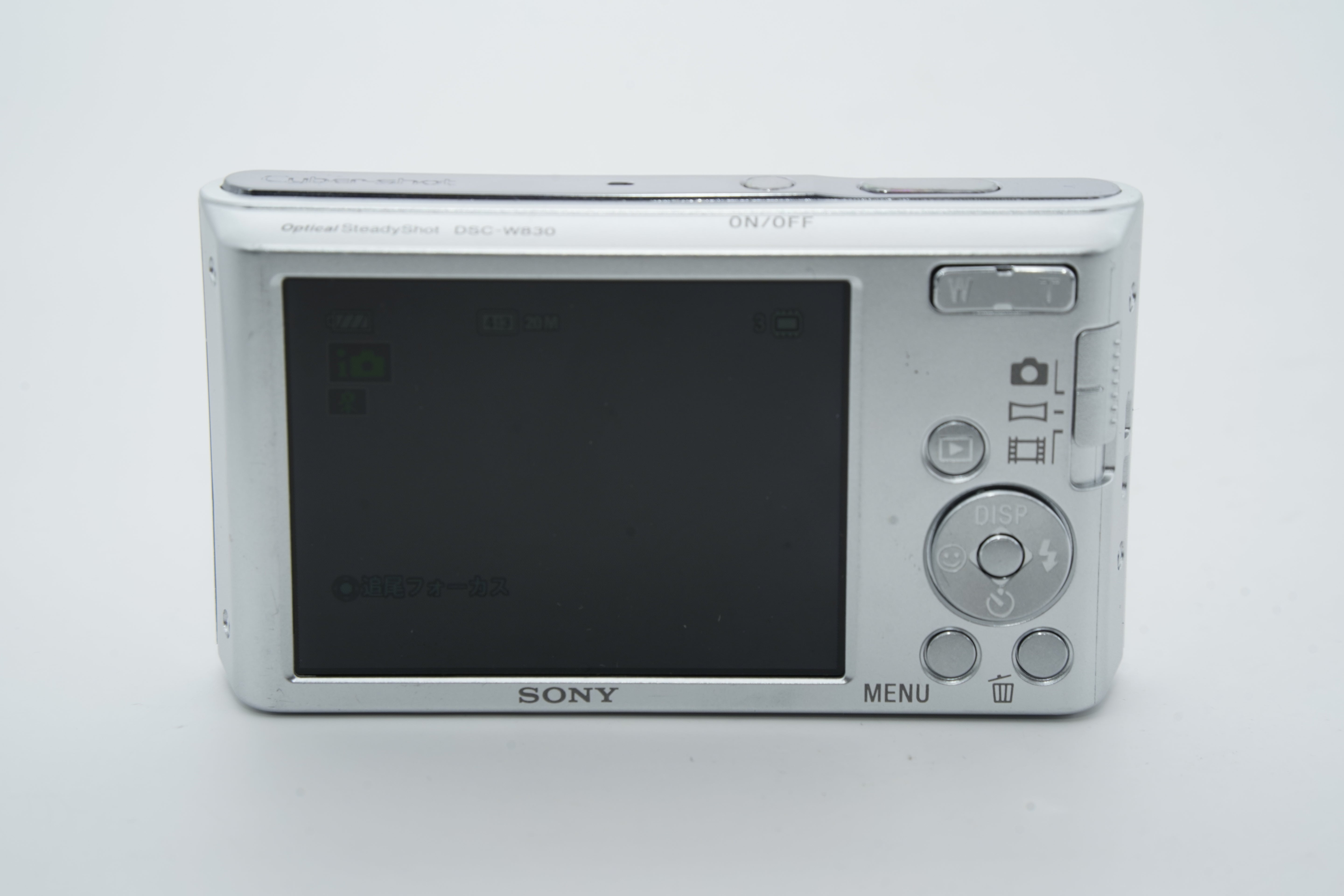 SONY Cyber-shot DSC-W830 シルバー 箱 充電器 バッテリー付属