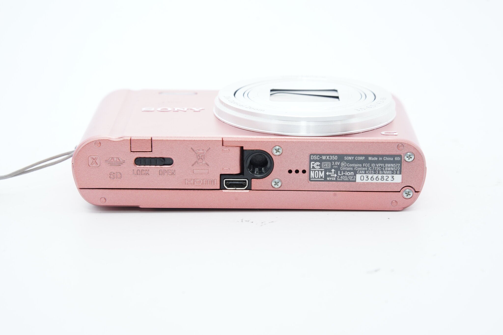 SONY Cyber-shot DSC-WX350 ピンク ケーブル 付属説明書